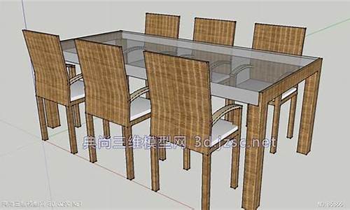 藤质餐桌椅家具_藤质餐桌椅