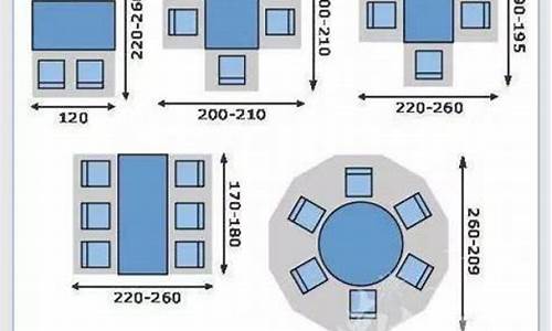 餐桌椅尺寸一般是多少平面图_餐桌椅尺寸及占用空间参考