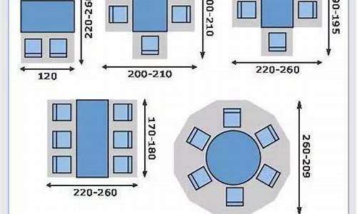 餐厅桌椅的尺寸_餐厅餐桌椅尺寸